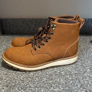 Goodfellow & Co Brown Lace-Up Boots